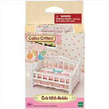 Calico Critters - Crib with Mobile