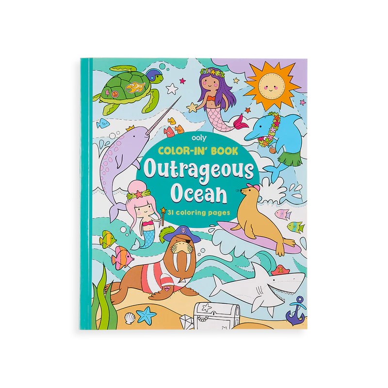 ooly Color-In' Book - Various Styles