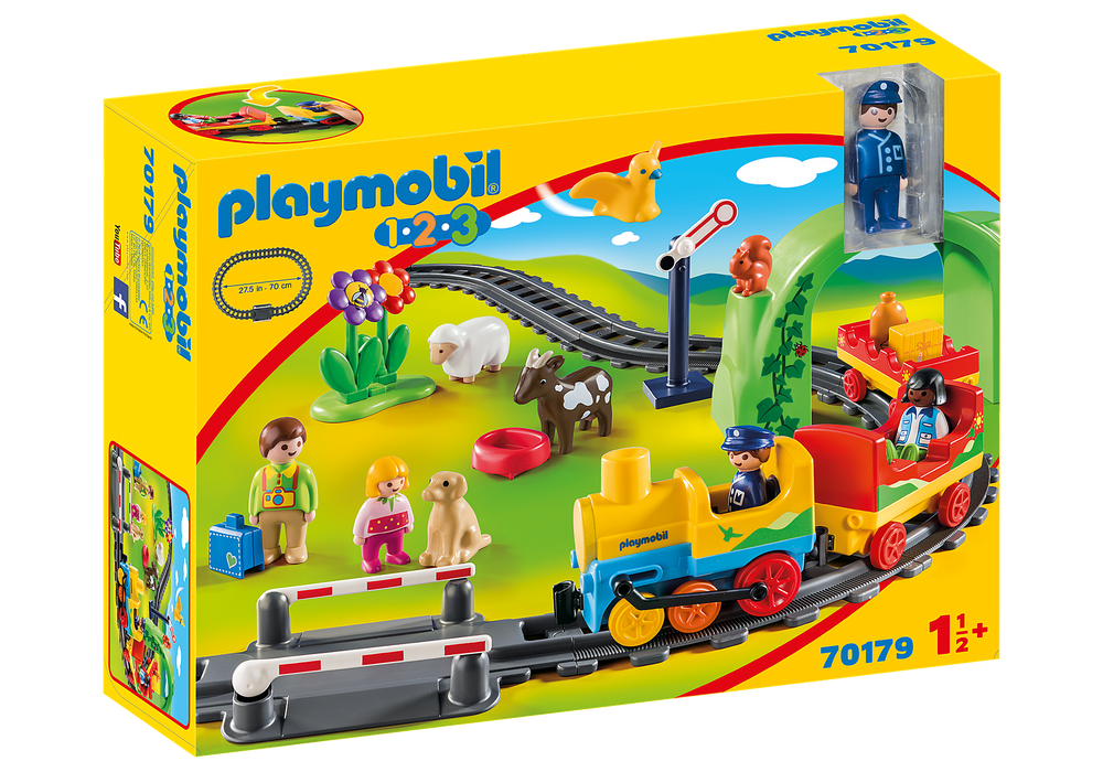 Playmobil - 1 2 3 - My First Train Set - 70179