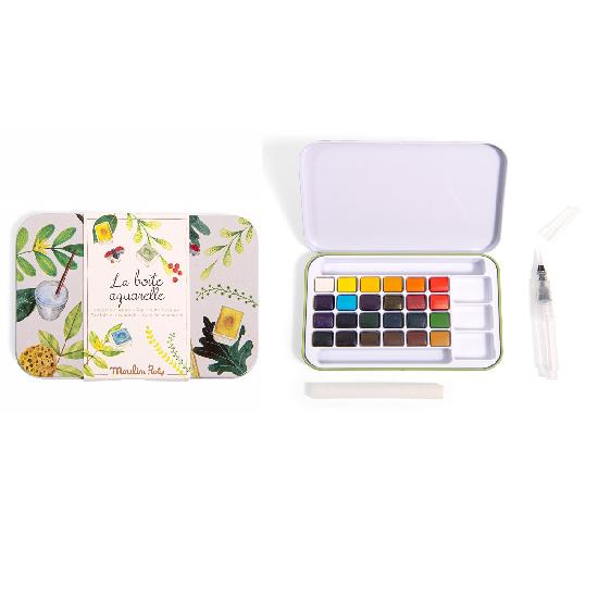 Watercolours Set by Moulin Roty