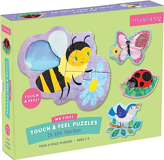 My First Touch & Feel In The Garden Puzzles
