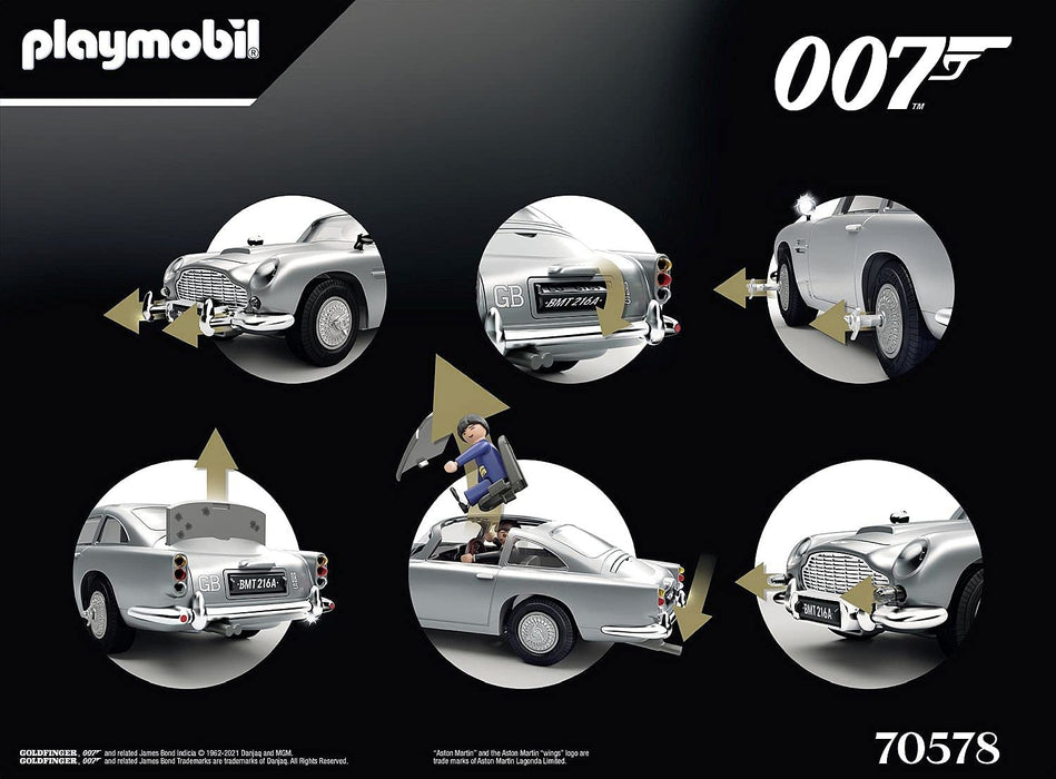 Playmobil - 007 - James Bond Aston Martin DB5 - Goldfinger Edition 70578