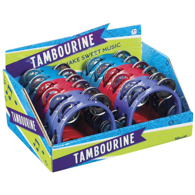Tambourine Assorted Colours