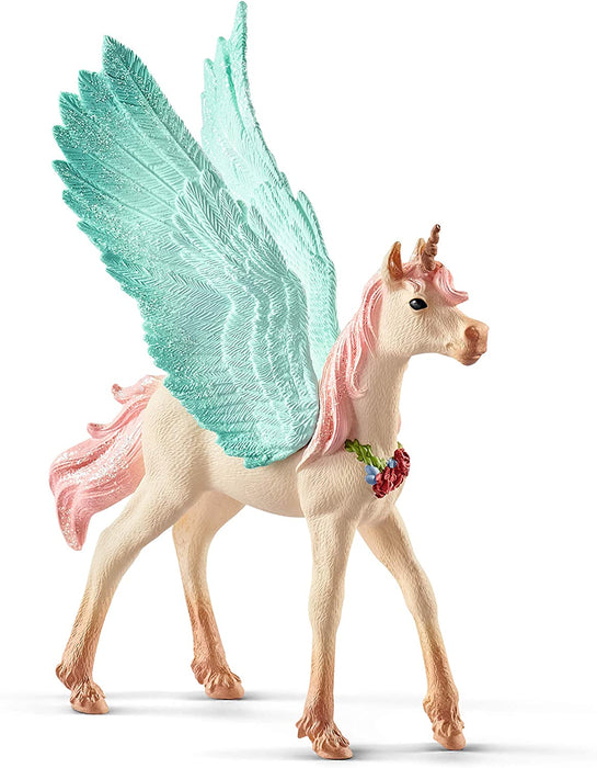 Schleich Bayala Decorated Unicorn Pegasus, Foal 70575
