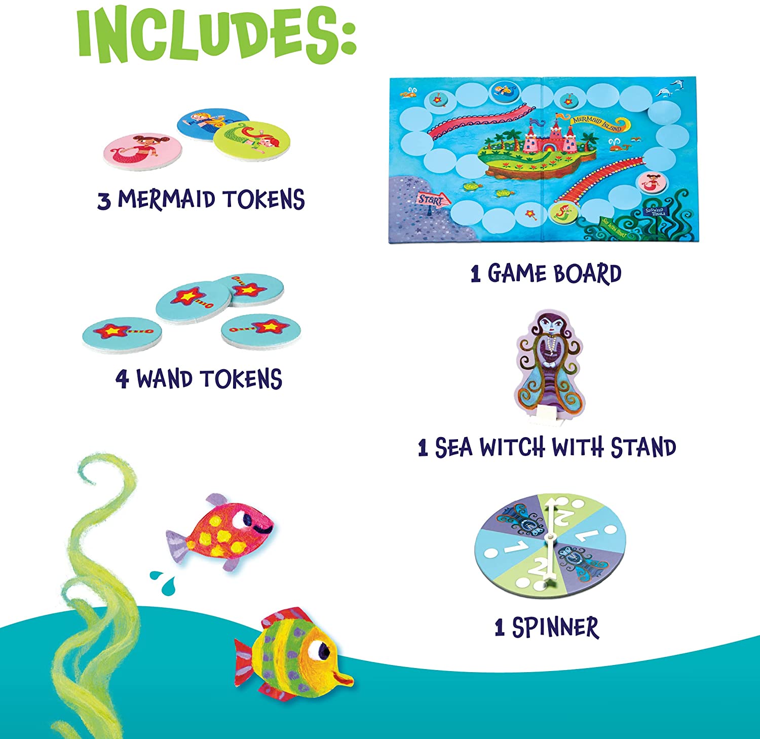 Peaceable Kingdom Mermaid Island