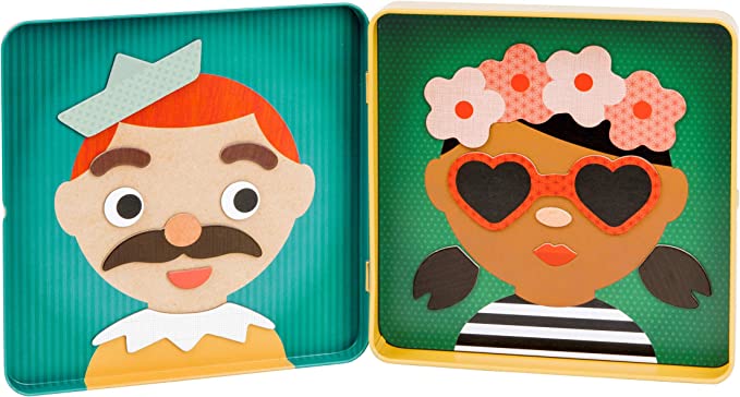 Funny Faces On-the-Go Magnetic Play Set