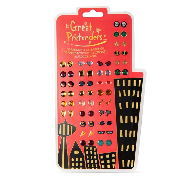 Great Pretenders Stick On Earrings - Various Styles