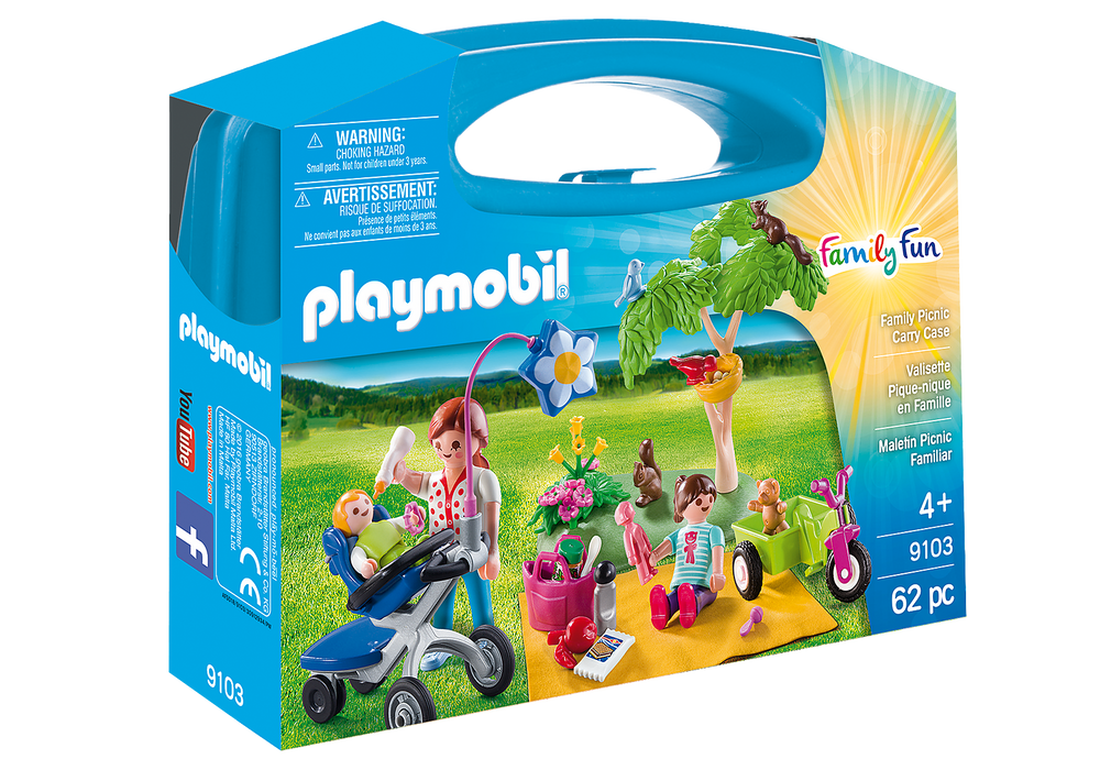 Playmobil - Family Fun - Family Picnic Carry Case - 9103
