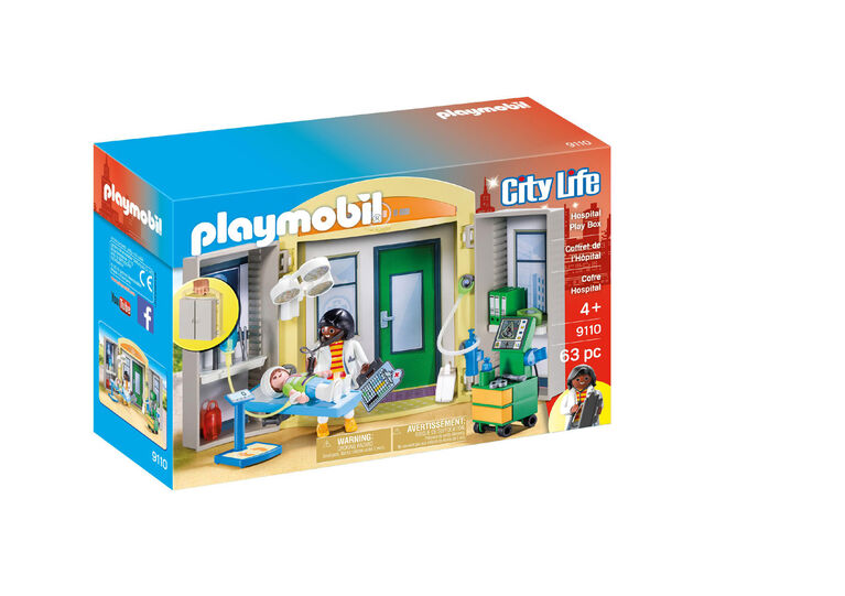 Playmobil - City Life - Hospital Play Box - 9110