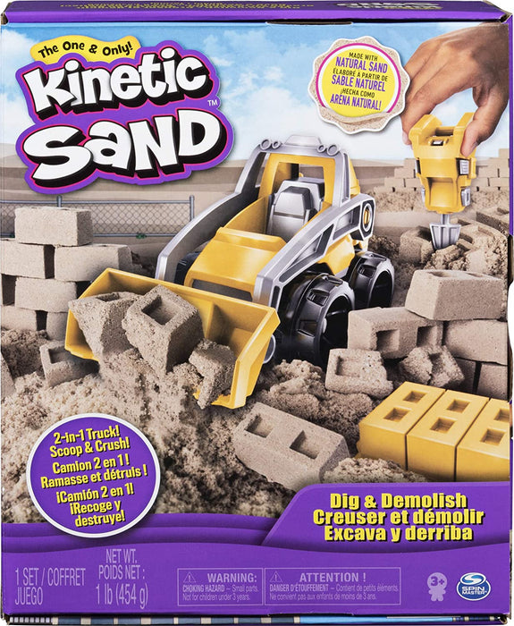 Kinetic Sand Dig and Demolish Playset