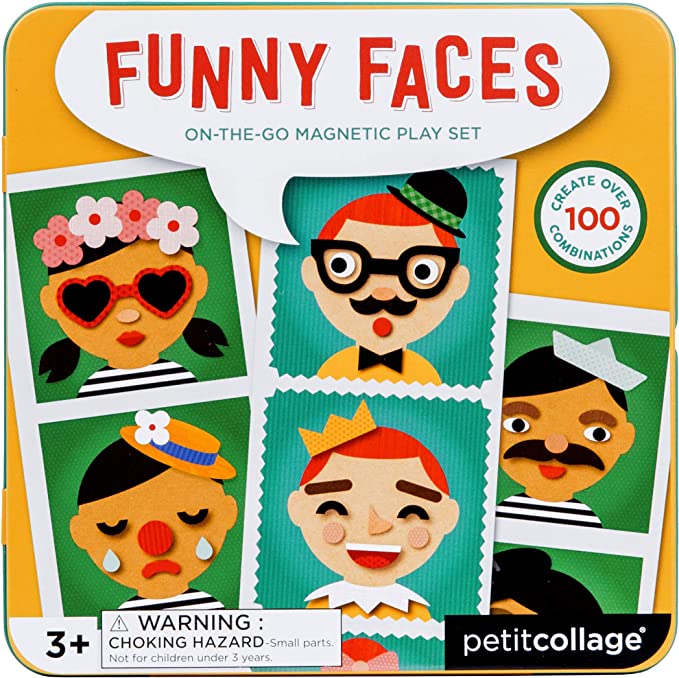 Funny Faces On-the-Go Magnetic Play Set