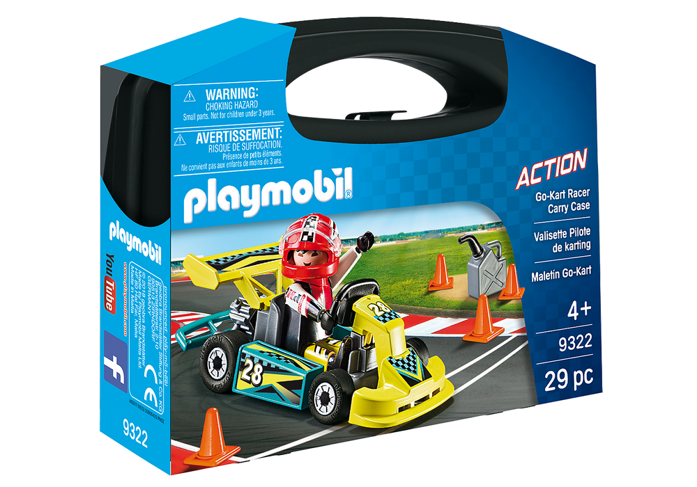 Playmobil - Action - Go-Kart Racer Carry Case - 9322