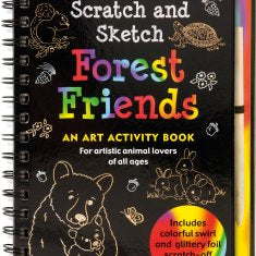 Scratch and Sketch - Forest Friends Activity Book