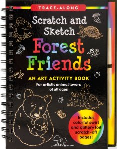 Scratch and Sketch - Forest Friends Activity Book