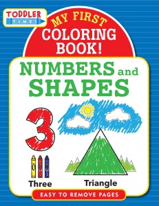 My First Coloring Book - Numbers And Shapes