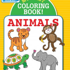 My First Coloring Book!: Animals