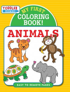 My First Coloring Book!: Animals