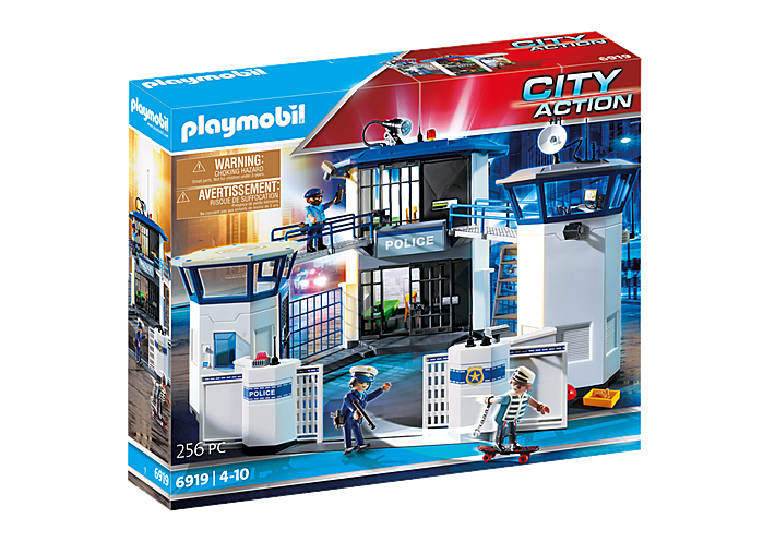 Playmobil City Action Police Headquarters with Prison 6919