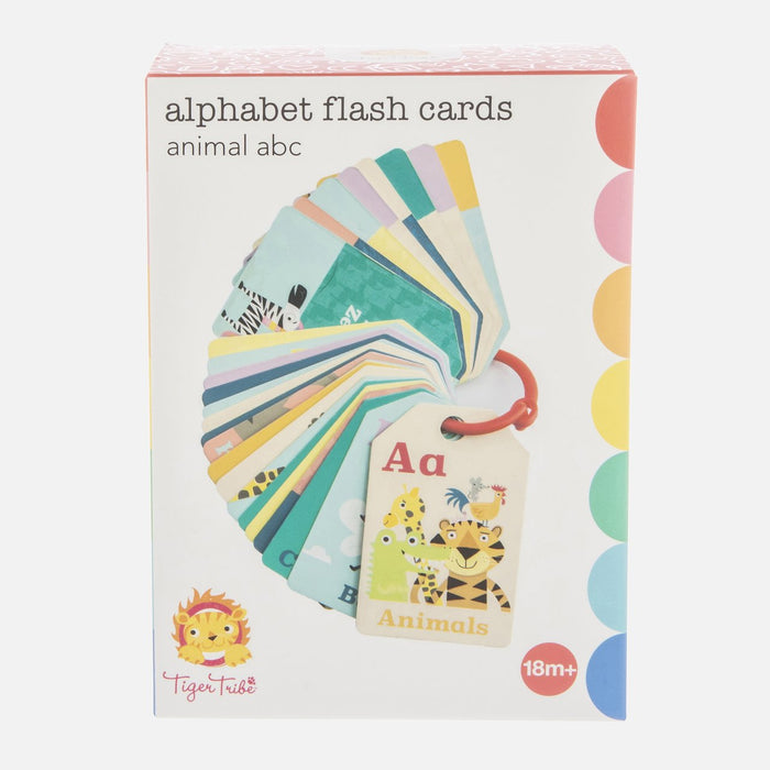 Alphabet Flash Cards Animal ABC