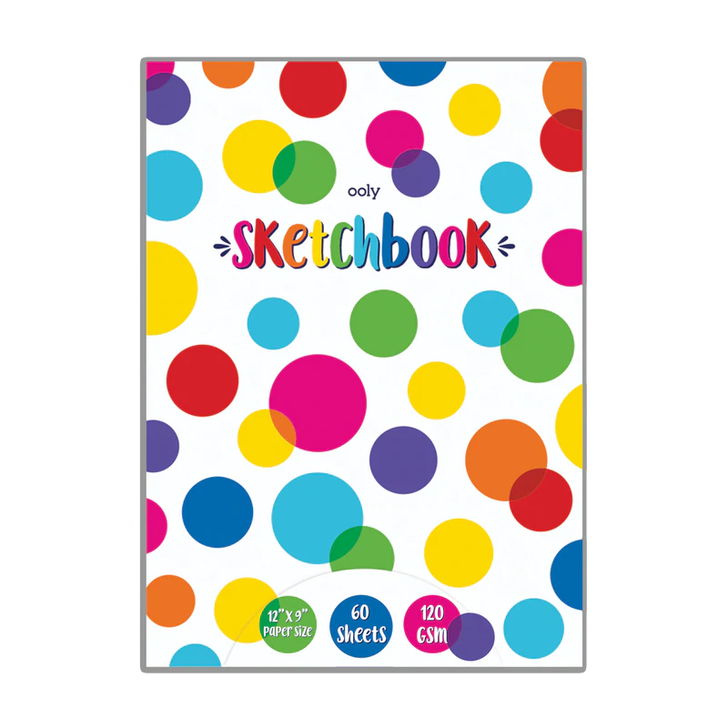 ooly Chunkies Paper Sketchbook Pad 9x12