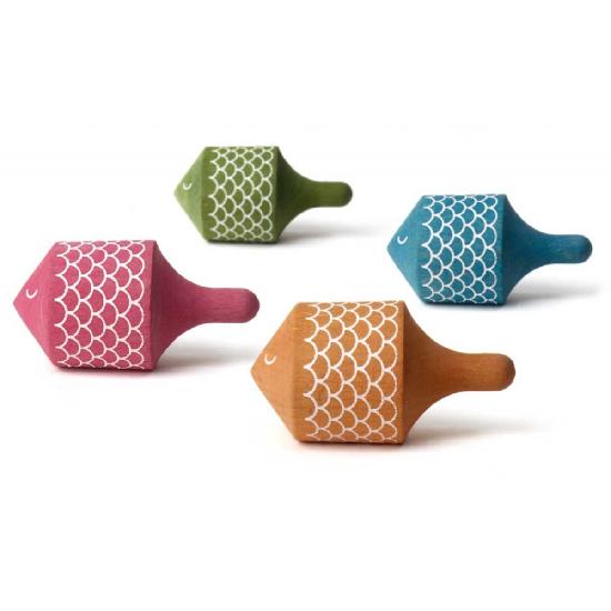 Londji Spinning Top - Fish Mix Various Colours