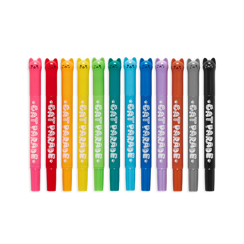 ooly Cat Parade Gel Crayons 12pc Set