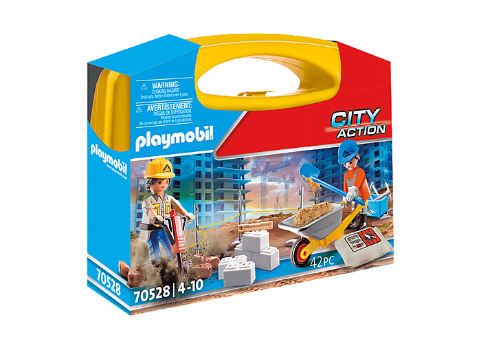 Playmobil - City Action - Construction Site Carry Case - 70528