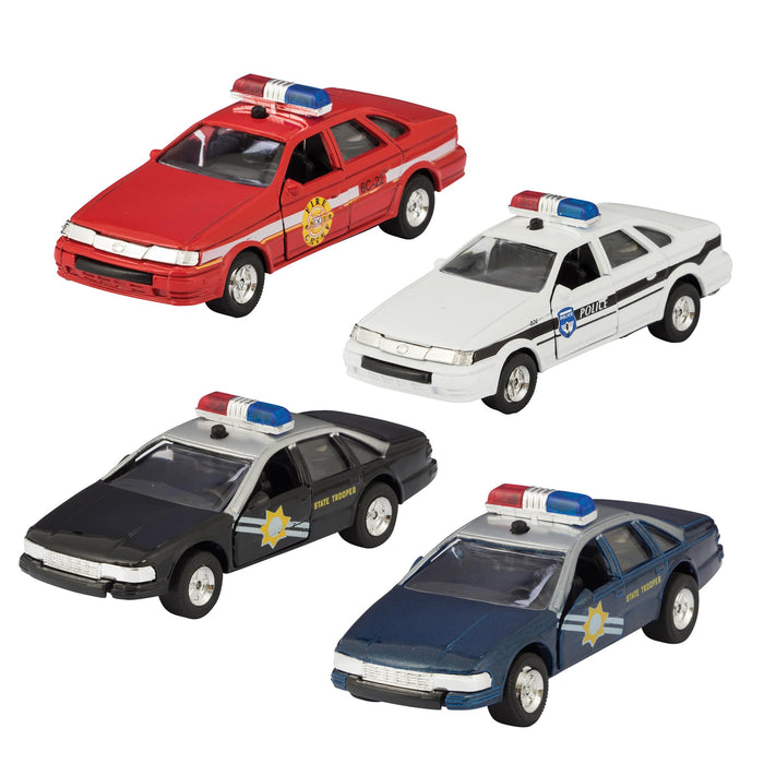 Diecast Sonic Police and Rescue Vehicles Various Styles