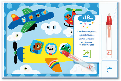 Djeco Magic Colouring - Hidden in the Sky