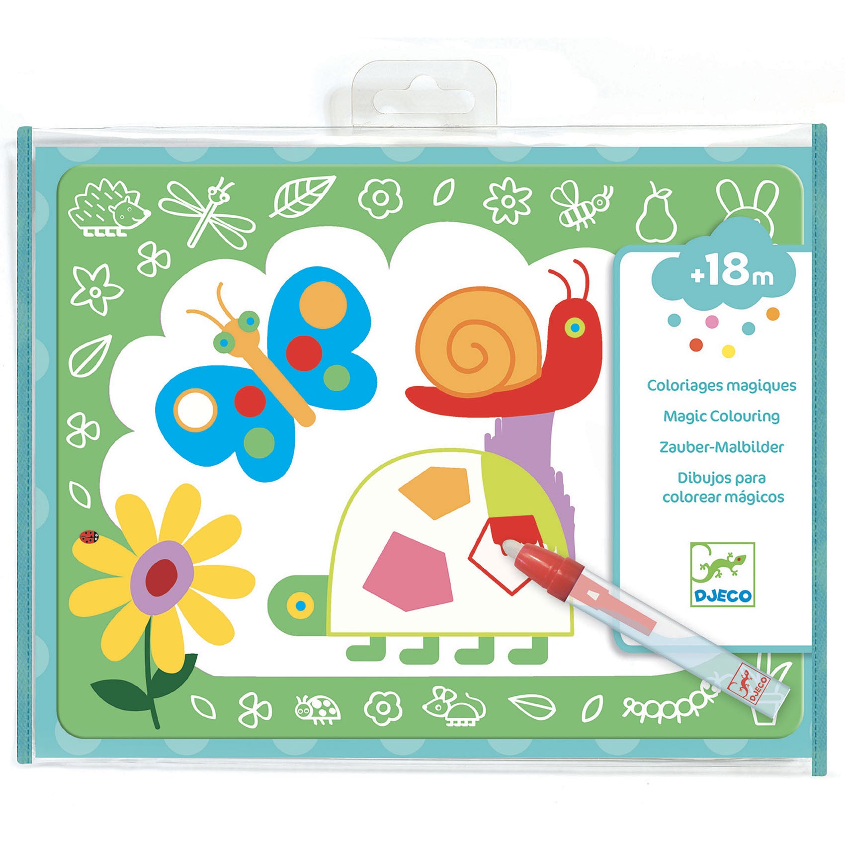 Djeco Magic Colouring - Magic Scribbles