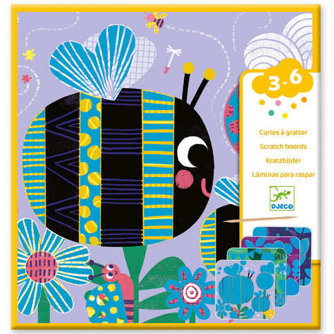 Djeco Scratch Cards - Bugs