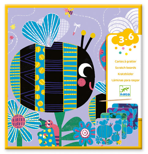 Djeco Scratch Cards - Bugs