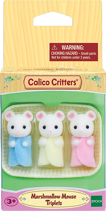 Calico Critters Marshmallow Mouse Triplets The Village Toy Shop