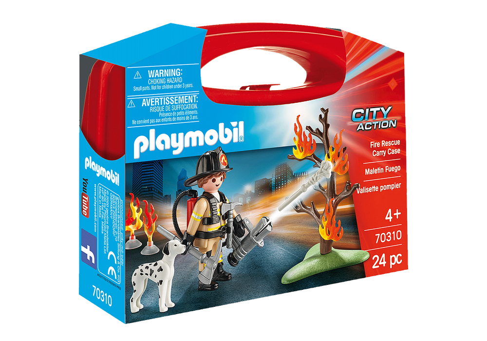 Playmobil - City Action - Fire Rescue Carry Case - 70310