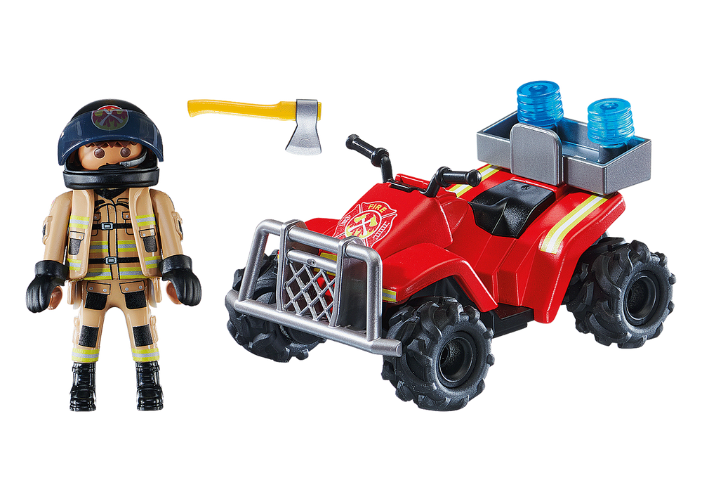 Playmobil - City Action - Fire Rescue Quad - 71090