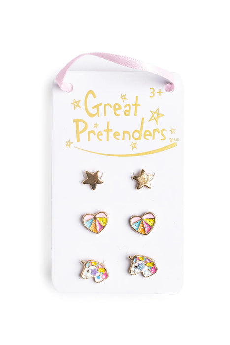 Great Pretenders Boutique Cheerful Studded Earring Set