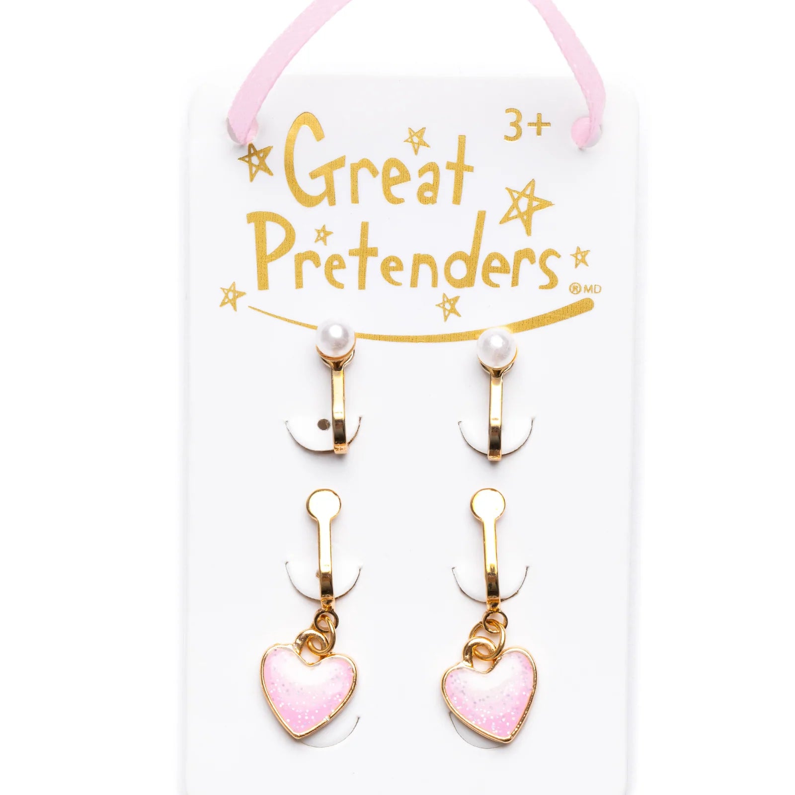 Great Pretenders Boutique Cute and Classy Clip On Earring Set