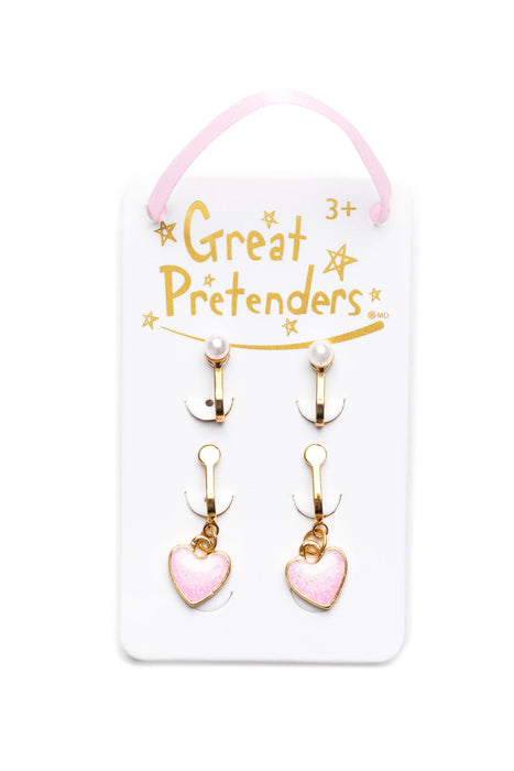 Great Pretenders Boutique Cute and Classy Clip On Earring Set