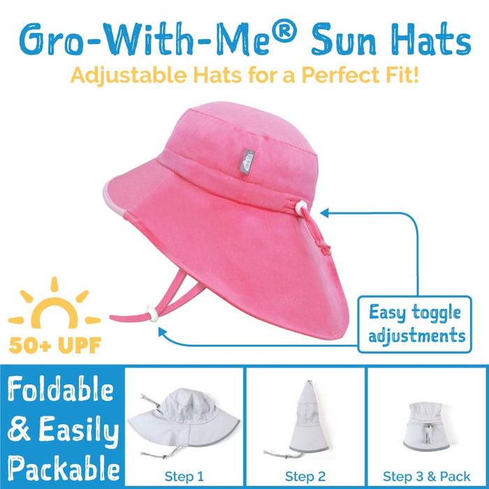 Jan & Jul Aqua Dry Adventure Hat - Light Pink - Various Sizes