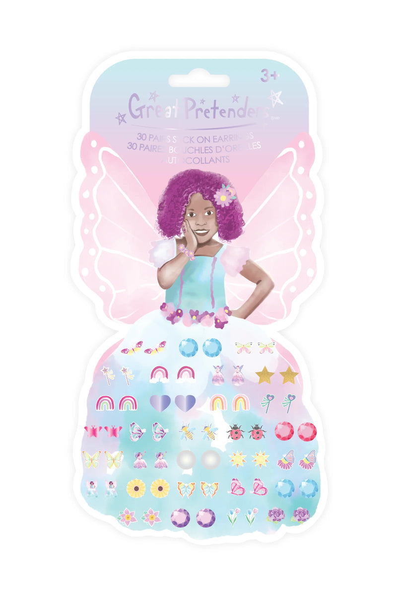 Great Pretenders Butterfly Fairy Sticker Earrings - Various Styles