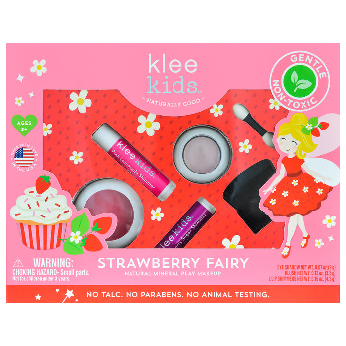 Klee Kids Natural Play Makeup Set - Strawberry Fairy