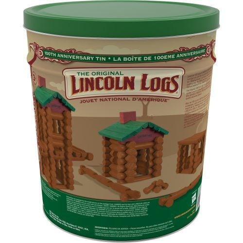 Lincoln Logs - 100th Anniversary Tin 111pc set