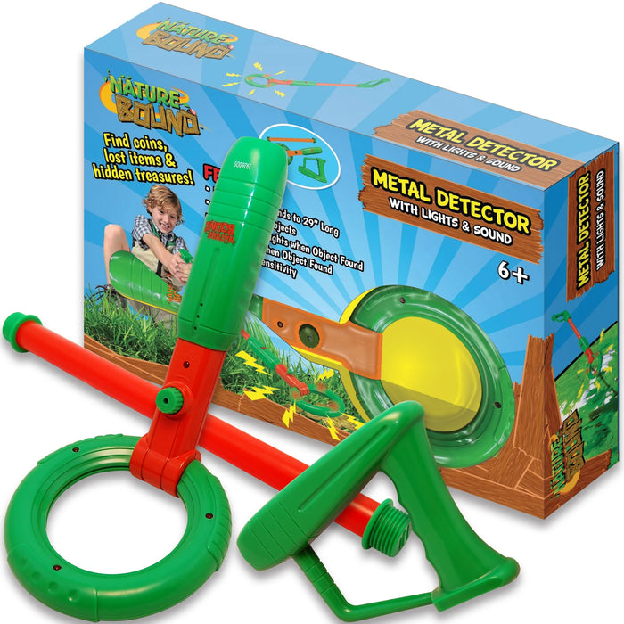 Nature Bound Metal Detector with Lights and Sound The Village Toy Shop