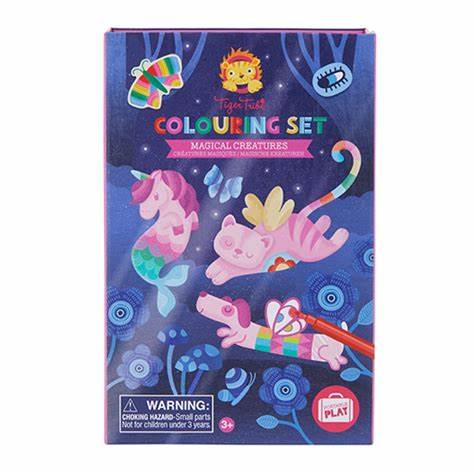 Tiger Tribe Coloring Set - Magical Creatures