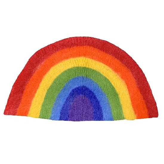 Rainbow Mat Half Moon
