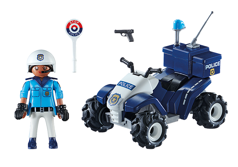 Playmobil - City Action - Police Quad - 71092