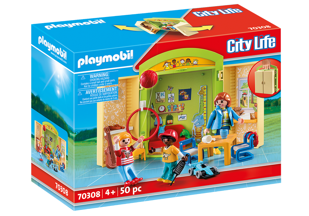 Playmobil - City Life- Preschool Play Box- 70308