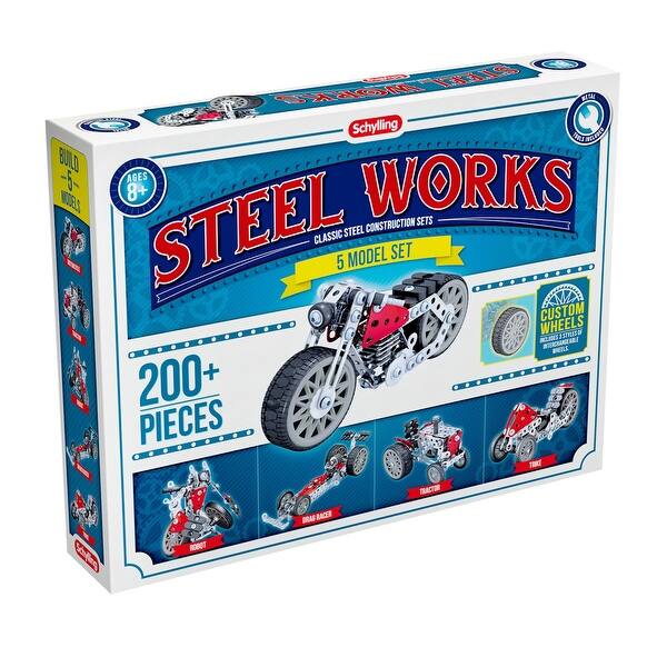 Steel Works 5 Model Set - 200+ pcs