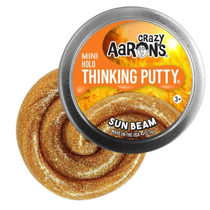Crazy Aaron's Thinking Putty MINI - Sun Beam - Holo