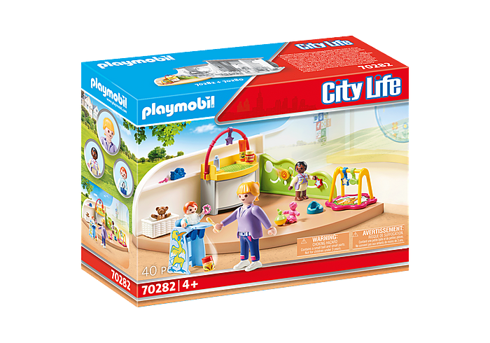 Playmobil - City Life - Toddler Room - 70282